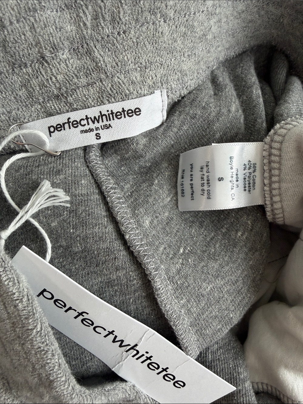 Perfectwhitetee Terry Shorts - Picture 5 of 6